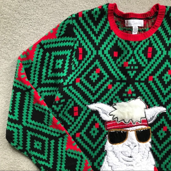 Jolly Sweaters Alpaca Ugly Christmas 